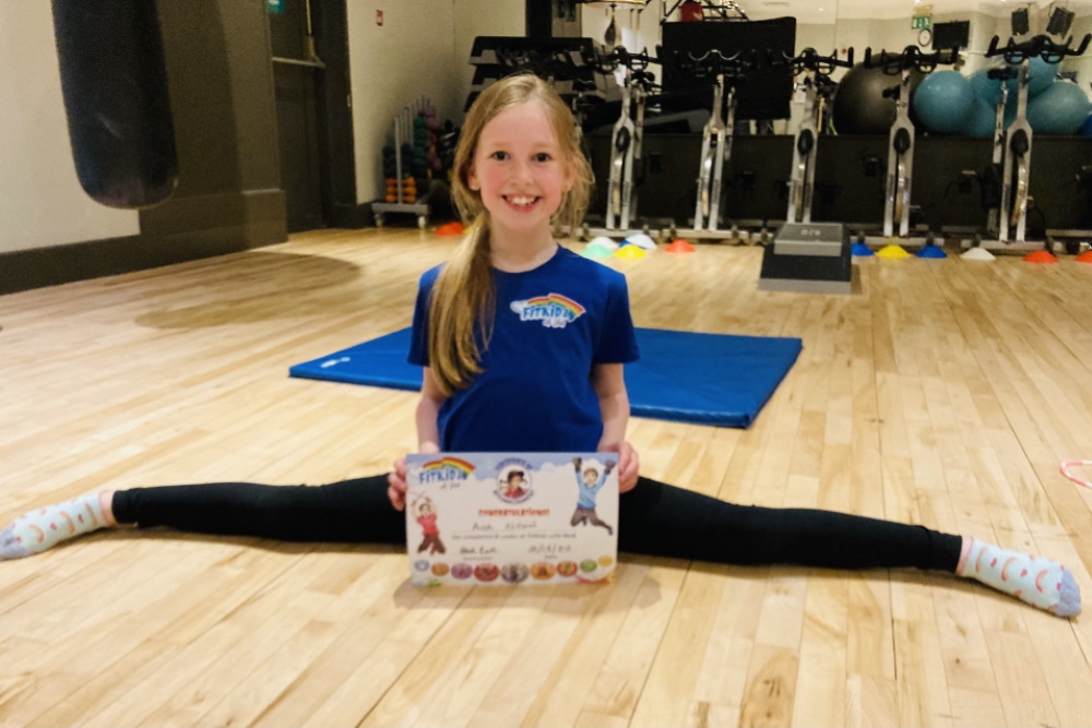 FitKidz Graduate With Individual Training